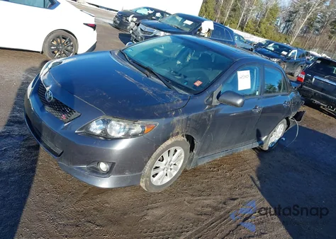 2010 Toyota Corolla S из США, поврежденный, VIN 1NXBU4EE7AZ370747